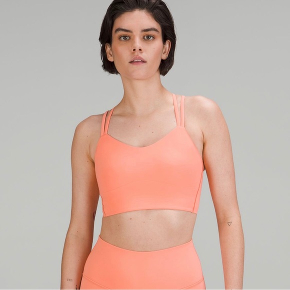 coral lululemon like a cloud bra - Picture 1 of 3